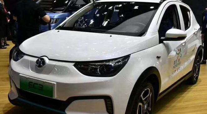 BAIC выпустит обновлённый электромобиль EC3
