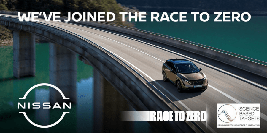 Nissan присоединяется к спонсируемой ООН кампании «Race to Zero» Nissan присоединяется к спонсируемой ООН кампании «Race to Zero»