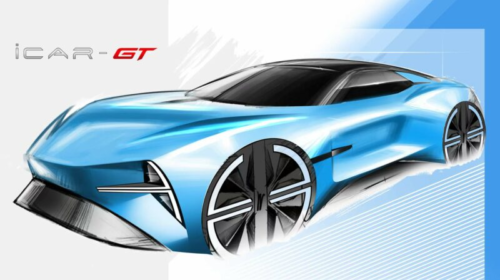 электрическое купе iCar GT