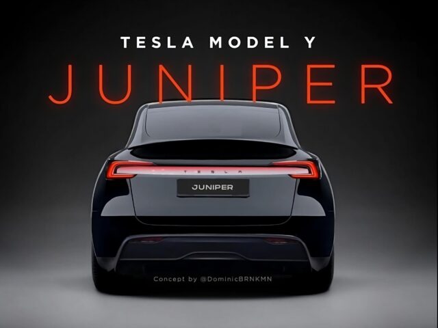 Новая Tesla Model Y может начать закрытое производство на заводе Shanghai Gigafactory 22 октября.