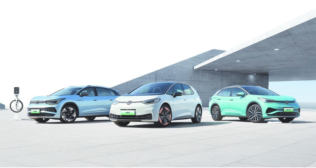 Идентификатор SAIC-Volkswagen. Эта серия стала самым продаваемым совместным электромобилем 2024 года в Китае.