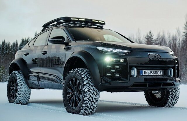 Audi представляет новую внедорожную концепцию Q6 e-tron