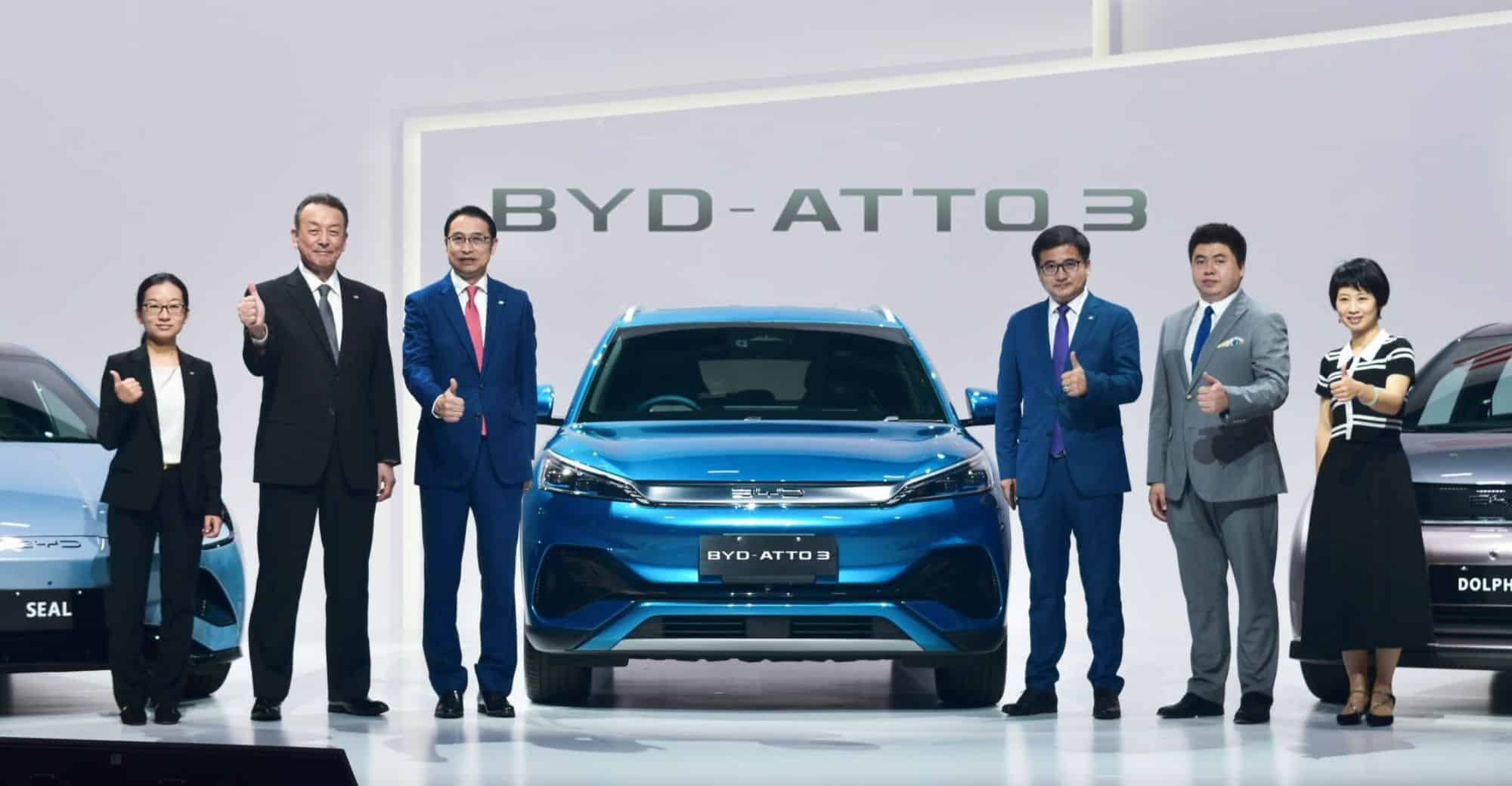 BYD превзойдет Toyota по продажам электромобилей в Японии в 2024 году