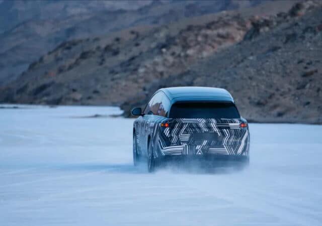 Li Auto i8 Electric Sup начал слегка замаскированные тесты в Китае