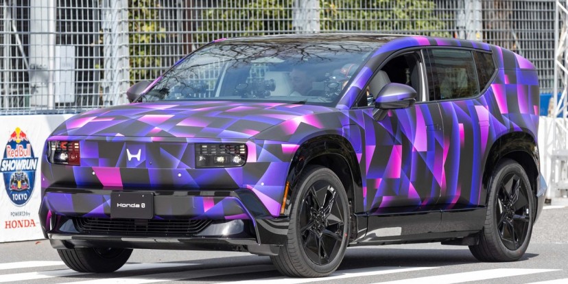Honda's Series Series Boxy Electric Suv впервые отправится на дорогу, а затем новая прелюдия