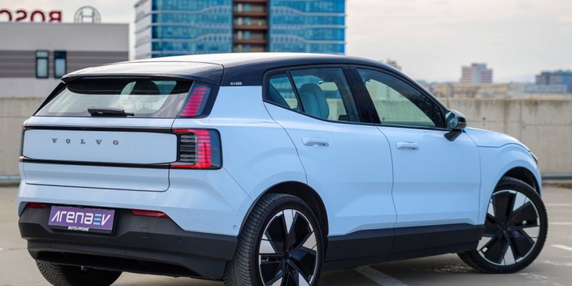 Volvo начинает делать EX30 в Европе
