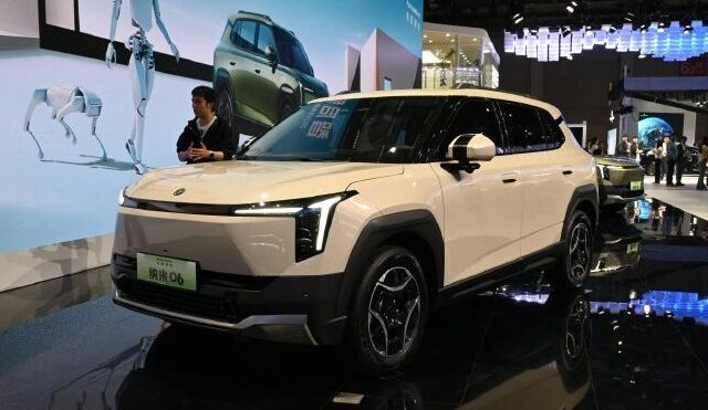 Dongfeng's Electric Suv Nammi 06 дебютирует в 2025 году в Шанхайском автосалоне