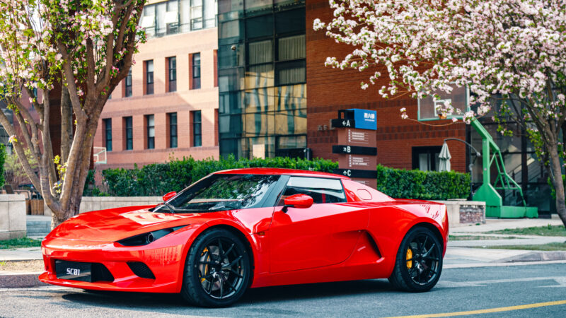 JMEV 01 Roadster, запущенный в Китае с 429 л.с. для 31 535 долларов США jmev 01 launch 1 800x450 - JMEV 01 Roadster, запущенный в Китае с 429 л.с. для 31 535 долларов США
