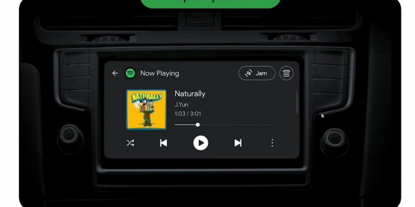 Предстоящая функция Spotify "Jam" изменит обмен музыкой на автомобиле на Android Auto