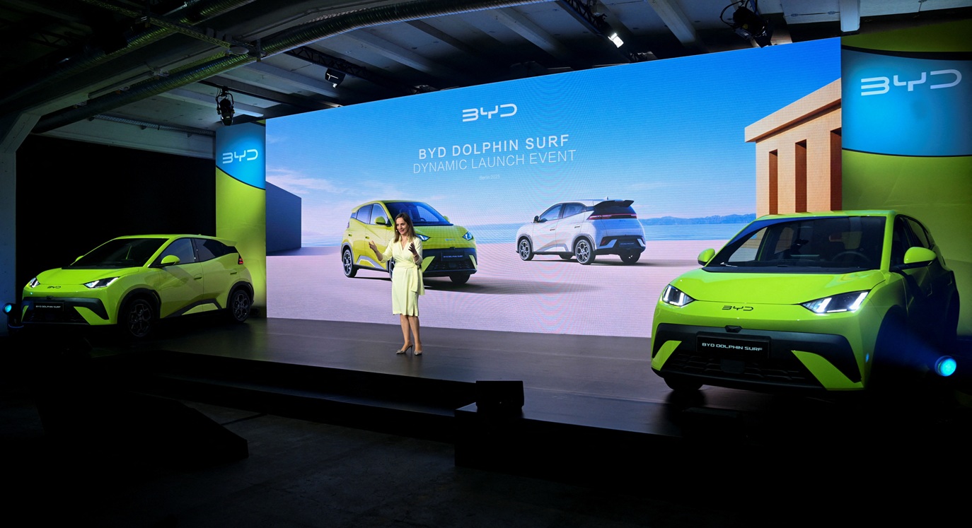 Безыгравший EV Byd, запущенный в Европе в качестве Dolphin Surf, начинается с 19 990 евро