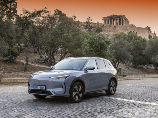 Geely Ex5 Electric SUV официально выходит на греческий рынок
