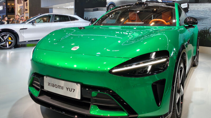 Xiaomi Auto не вступит в китайскую ценовую войну - внедорожник Yu7 стоил более 32 750 долларов США xiaomi yu7 photo 2 800x450 - Xiaomi Auto не вступит в китайскую ценовую войну - внедорожник Yu7 стоил более 32 750 долларов США