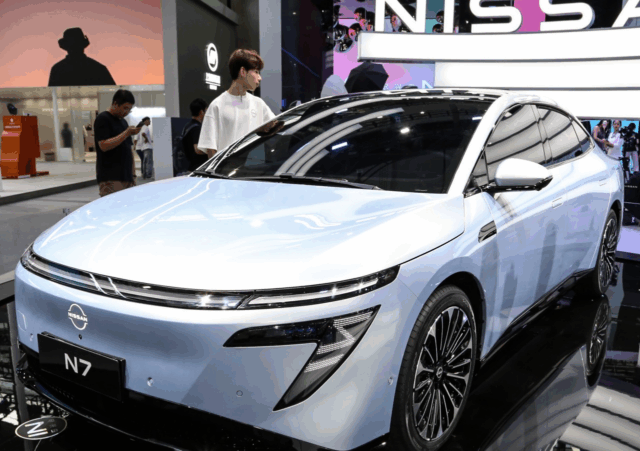 Nissan для экспорта EV из Китая, начиная с следующего года
