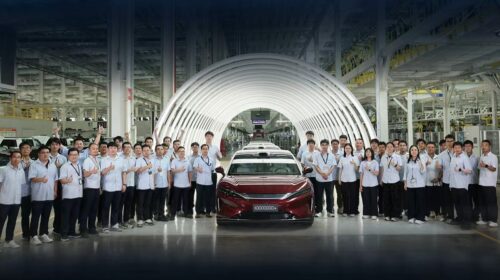 10-миллионный автомобиль серии BYD Dynasty сошёл с конвейера в Китае