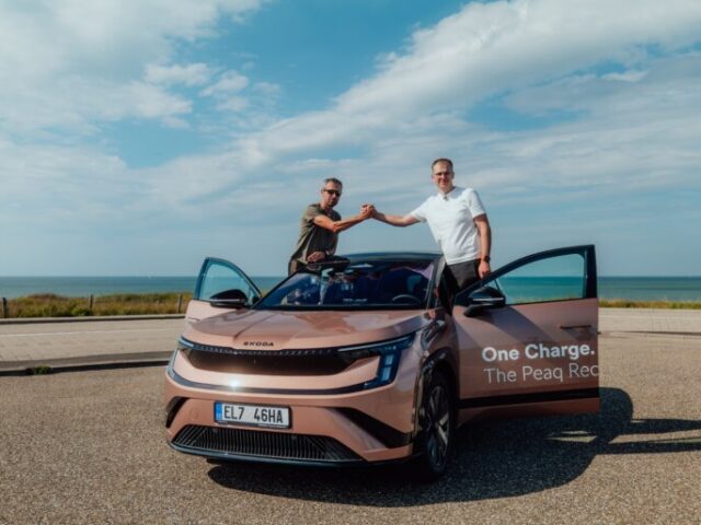 Skoda Peaq проехала 936 км на одном заряде в рамках гипермайлинга