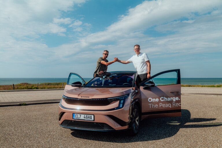 Skoda Peaq проехала 936 км на одном заряде в рамках гипермайлинга
