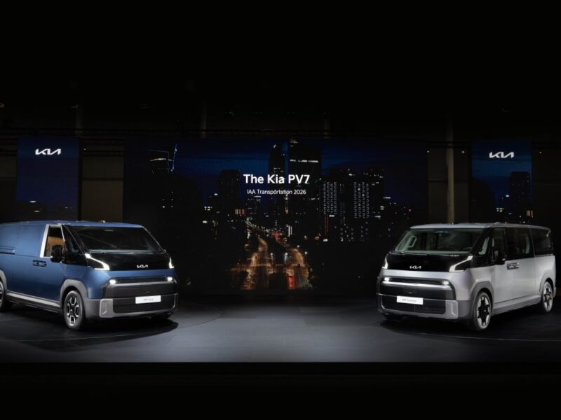Kia представила электрический фургон PV7: до 9 пассажиров и запас хода 480 км Kia PV7 — большой электрический фургон на платформе E-GMP.S