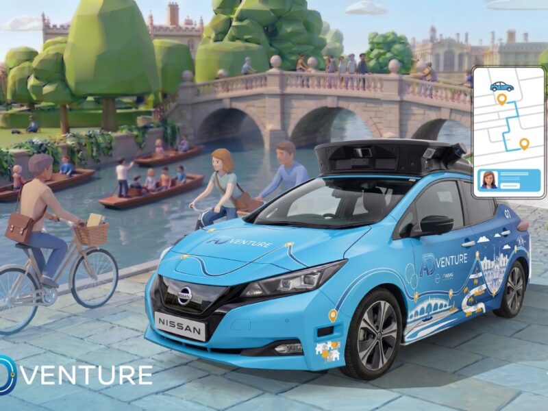 Nissan запускает автономный Leaf в Кембридже Nissan отправляет старый Leaf в хаос Кембриджа