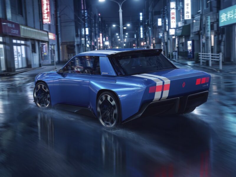 Renault 8 Gordini возвращается как электрический концепт с задним приводом Электрический рестомод R8 Gordini с задним приводом