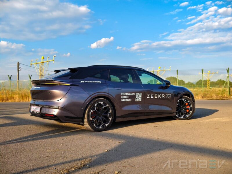 Обзор Zeekr 7GT Privilege AWD: быстрый электрический универсал Передняя часть Zeekr 7GT