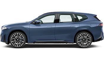 BMW iX3 50 xDrive с летними шинами 21