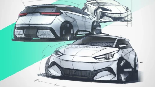 BYD показал дизайн-скетчи Seagull второго поколения: больше, мощнее, с лидаром