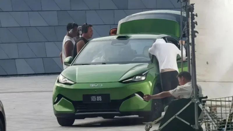 BYD «Great Seagull»: лидар, запас хода до 420 км и колёсная база 2650 мм Новый электромобиль BYD «Great Seagull» на живых фото