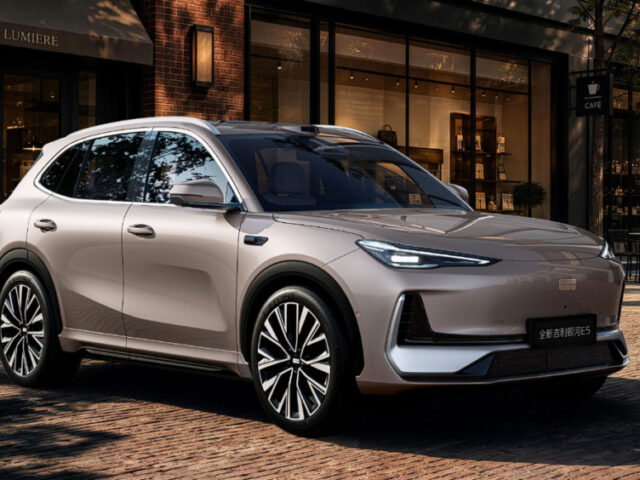Geely EX5 выходит на рынок Китая: 6C-зарядка и прибавка 114 л.с.