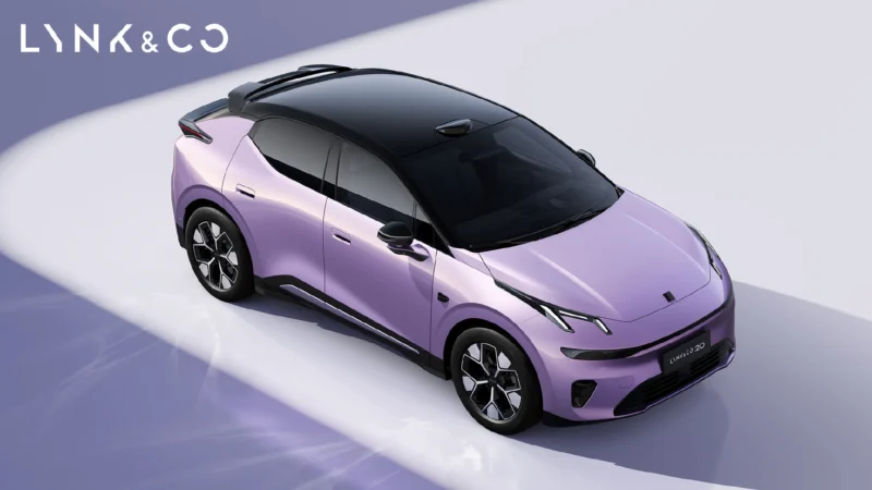 Новый Lynk & Co 02 получил 14 663 заказа за час после премьеры в Китае Новый Lynk & Co 02: вид спереди