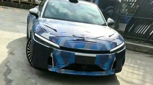 В Китае замечен BYD Han нового поколения: лидар и дизайн Dragon Face