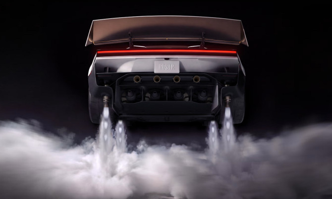 Tesla показала «летающий» Roadster: разгон до сотни за 0,81 секунды Новый спорткар Tesla Roadster на презентации