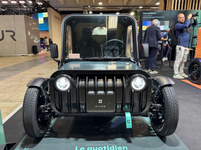 Kilow Bagnole: электрический квадрицикл для доставки с характером Jeep