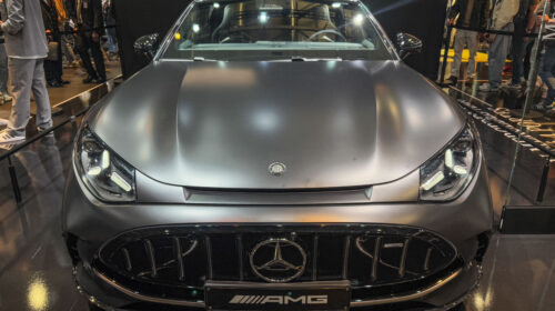 Mercedes-AMG GT 4-Door Coupe: электрический спорткар в цвете Graphite Grey Magno