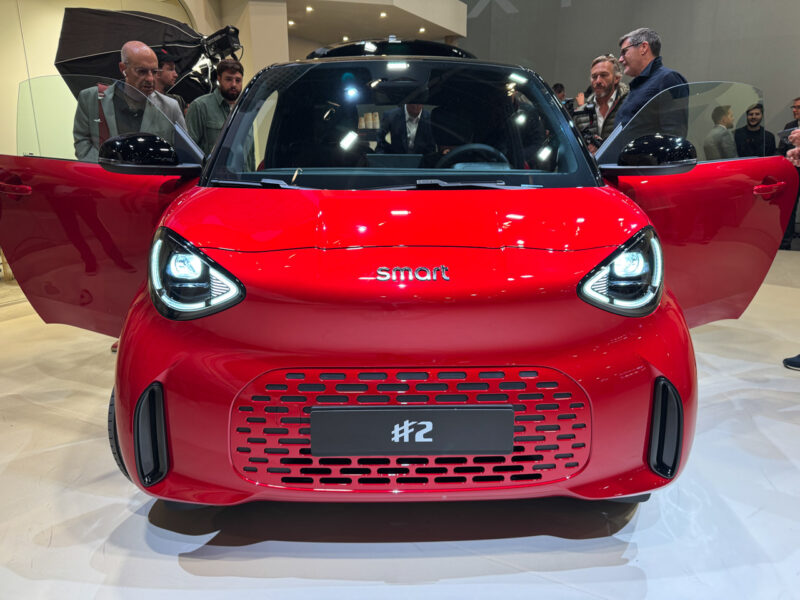 Smart #2: компактный электромобиль для Европы, но не для США Smart #2: передняя часть