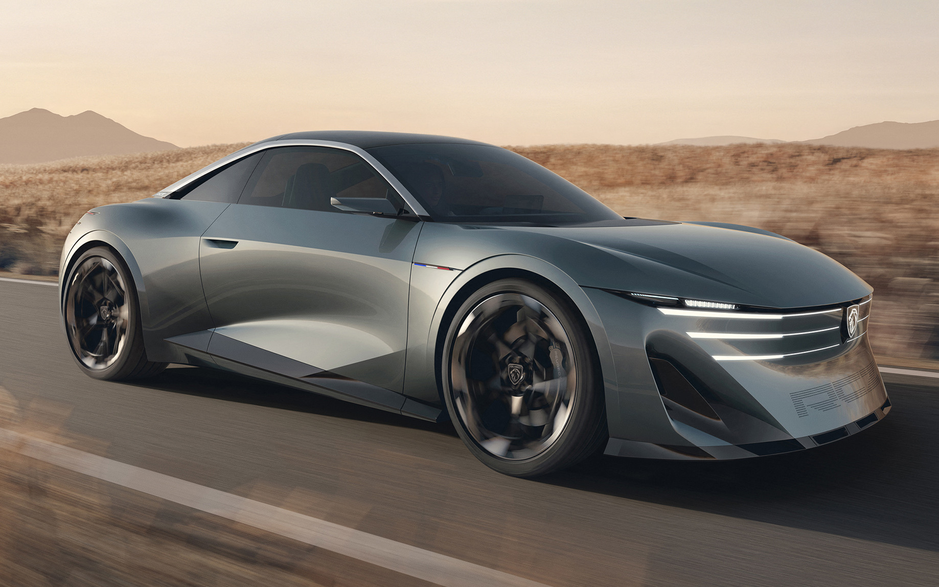 Peugeot показал два электроконцепта: спорткупе RCZ Vision и раллийный E-T16