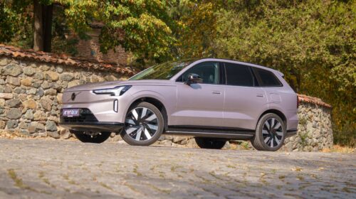 Volvo EX90 Twin Motor Performance: реальный запас хода на 21-дюймовых колёсах