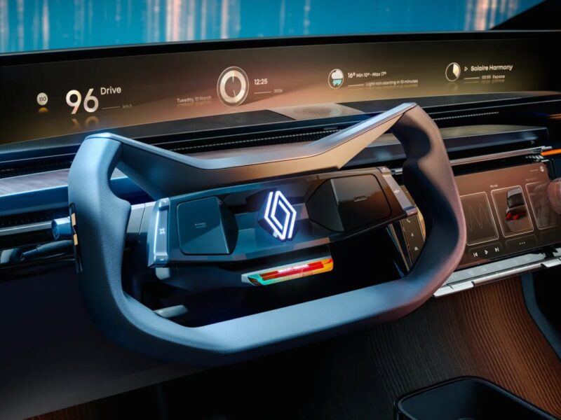 Renault E-Space: электрический минивэн вместо очередного кроссовера Электрический минивэн Renault E-Space с 800-вольтовой архитектурой