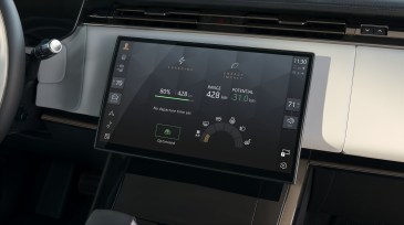 Range Rover Sport Electric: 542 л.с. и 850 Нм вместо V8 Детали интерьера электрического Range Rover Sport