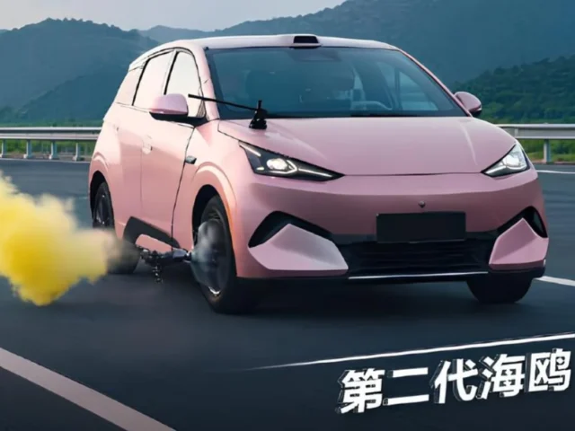 BYD Seagull второго поколения прошёл тест на разрыв шины на 140 км/ч