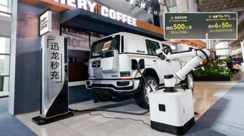 Chery показала зарядку на 1,44 МВт: 500 км за пять минут