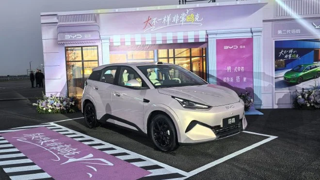 BYD Seagull второго поколения: до 420 км хода и зарядка Flash-Charging дешевле 10 000 долларов