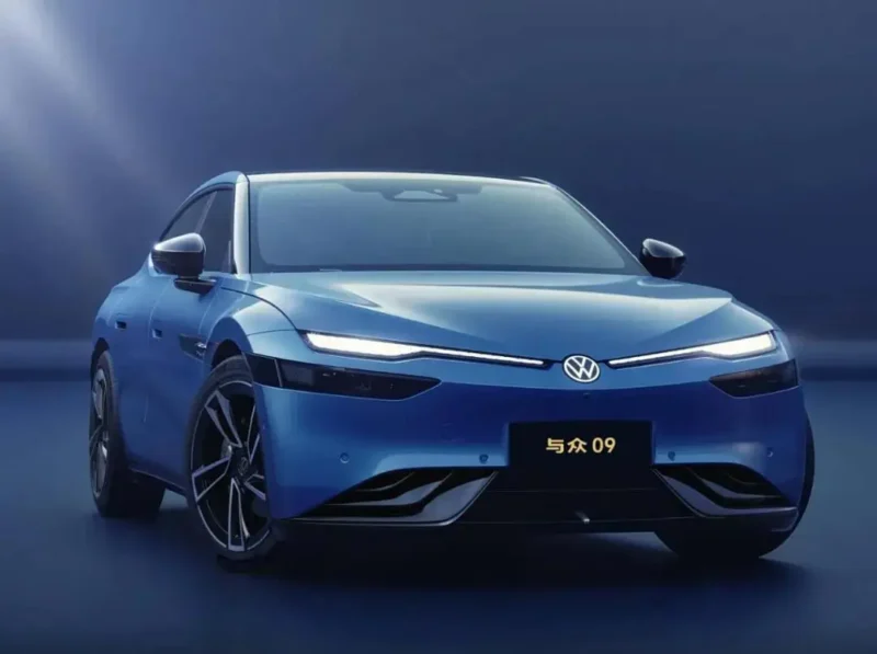 Volkswagen ID. Unyx 09: электромобиль с зарядкой 5C и запасом хода 755 км Volkswagen ID. Unyx 09: вид спереди, сбоку и сзади