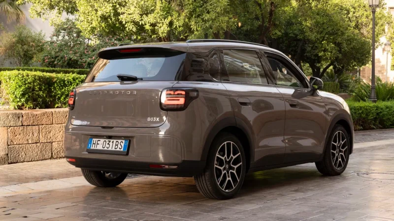 Leapmotor B03X: самый доступный электрокроссовер Австралии от $20 960 Leapmotor B03X: вид сзади