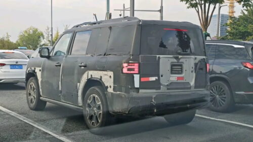 BYD Ti7 PHEV замечен в Китае в удлинённой версии